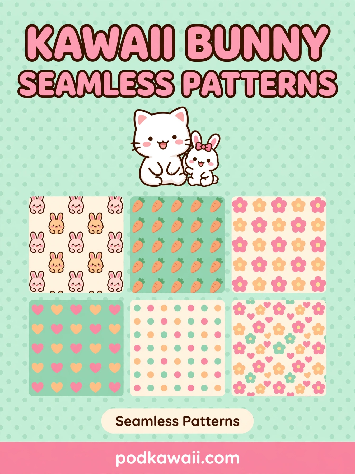 Kawaii Bunny Patterns — cover
